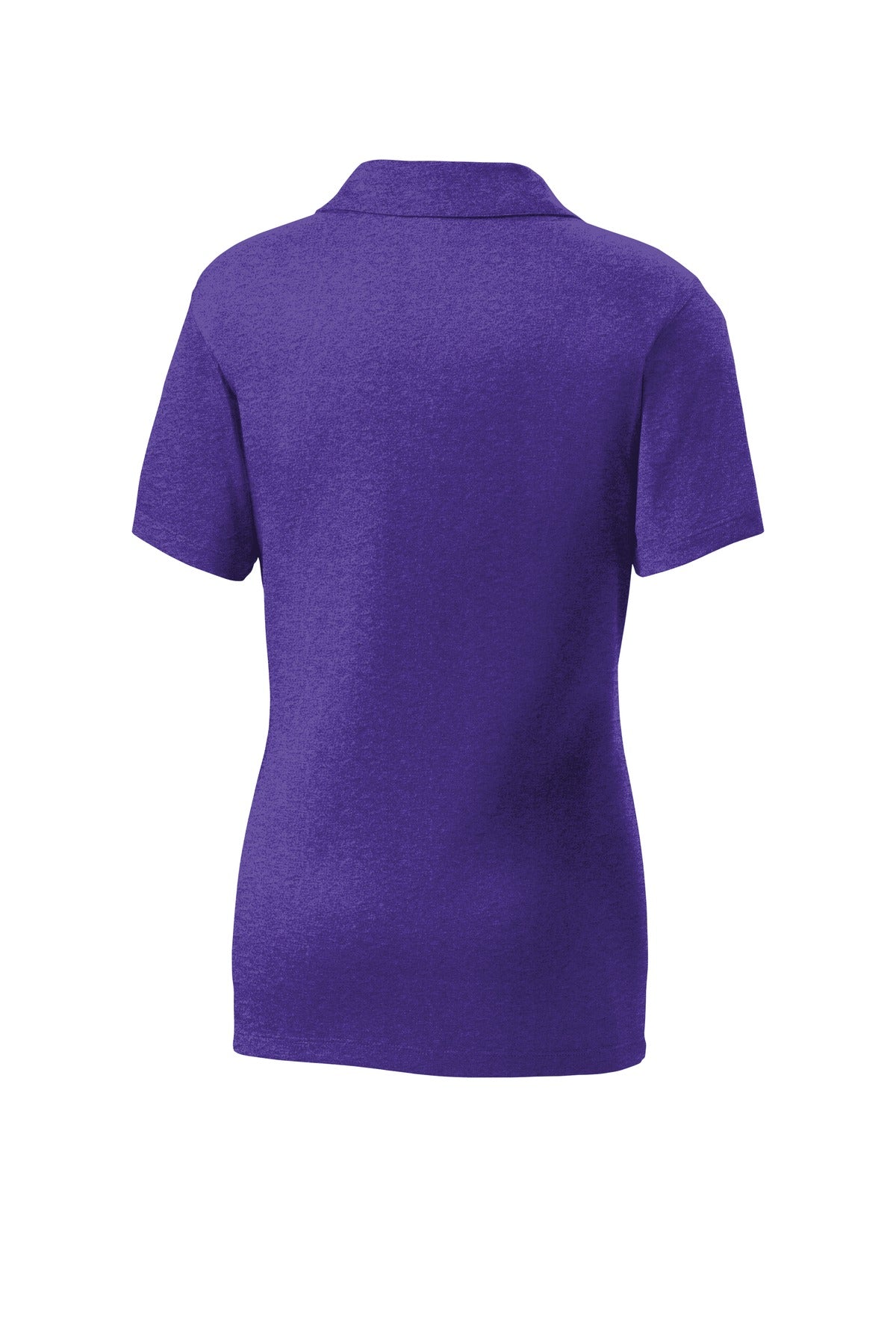 Sport-Tek Women's Heather Contender Polo - Varsity Purple Heather