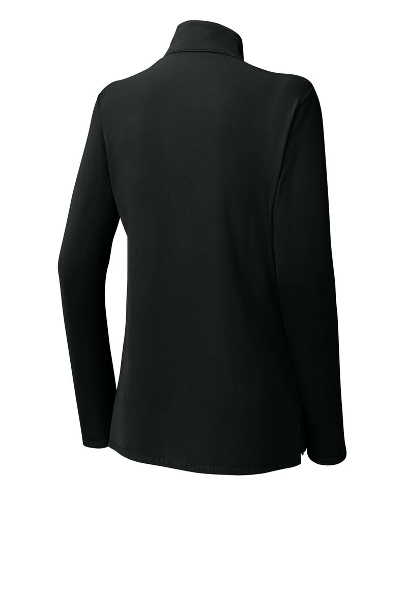 Sport-Tek Women's Micropique Sport-Wick 1/4-Zip - Black