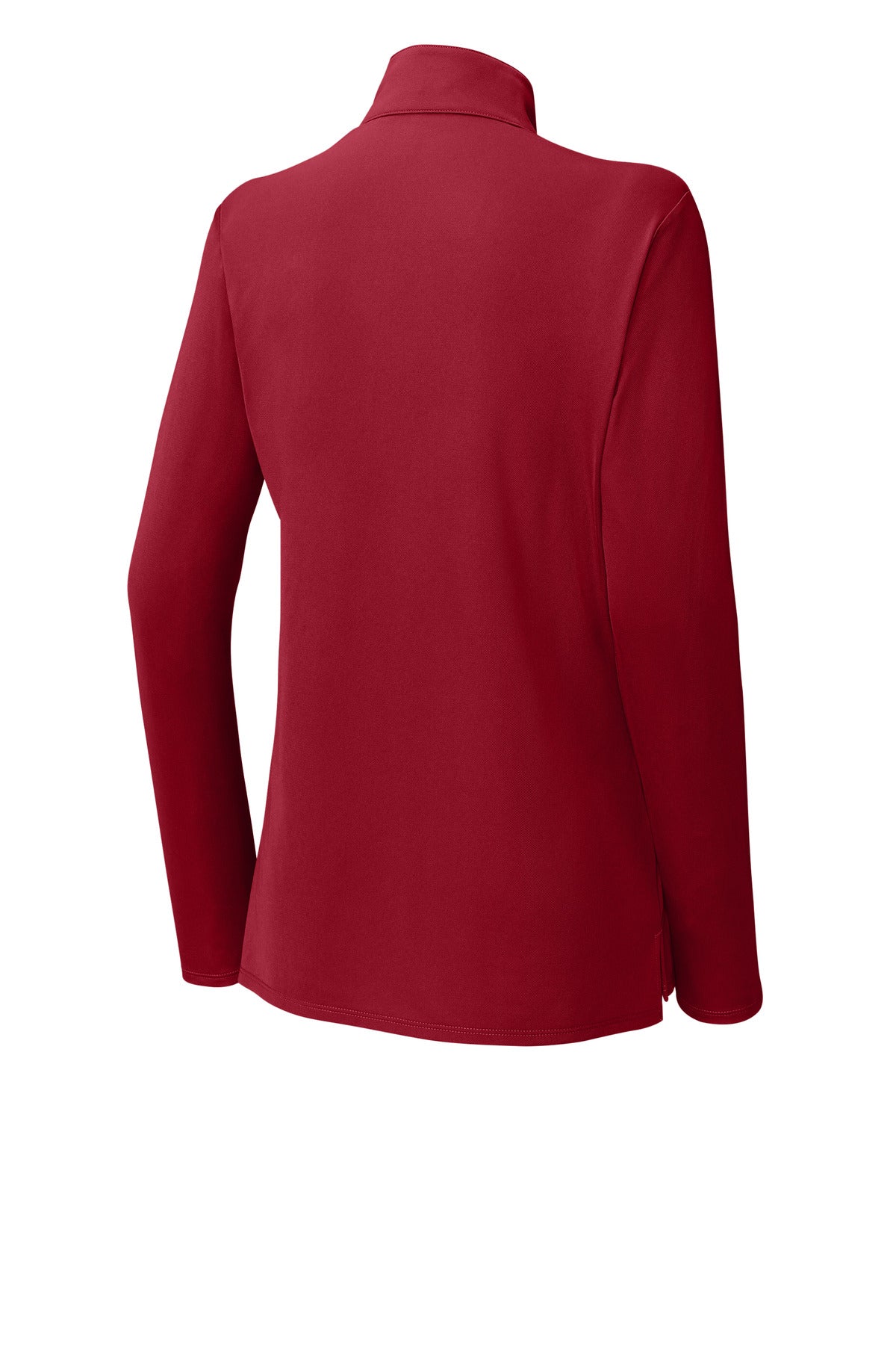 Sport-Tek Women's Micropique Sport-Wick 1/4-Zip - Deep Red