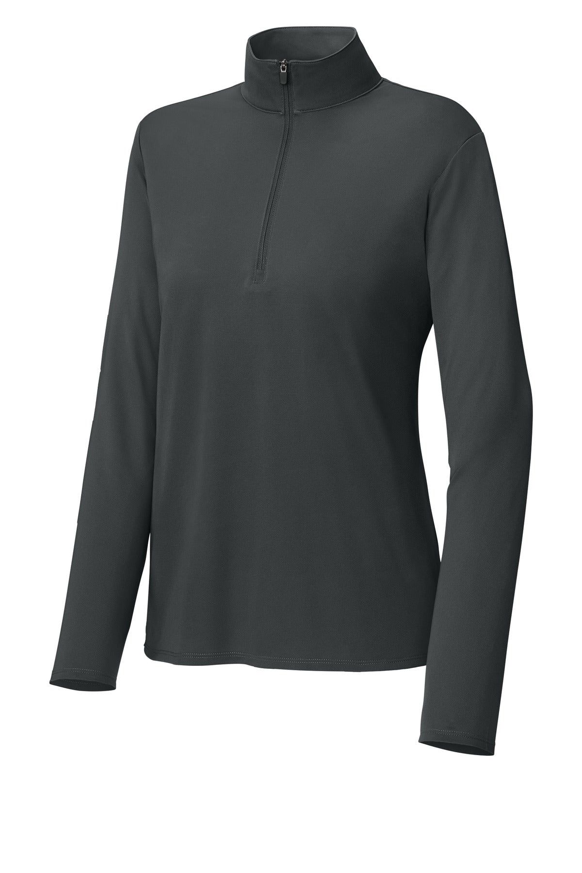Sport-Tek Women's Micropique Sport-Wick 1/4-Zip - Iron Grey