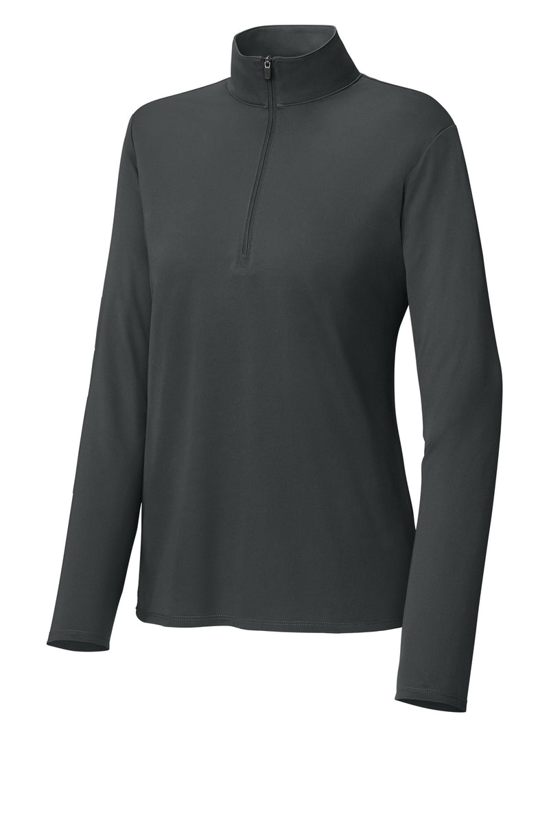 Sport-Tek Women's Micropique Sport-Wick 1/4-Zip - Iron Grey