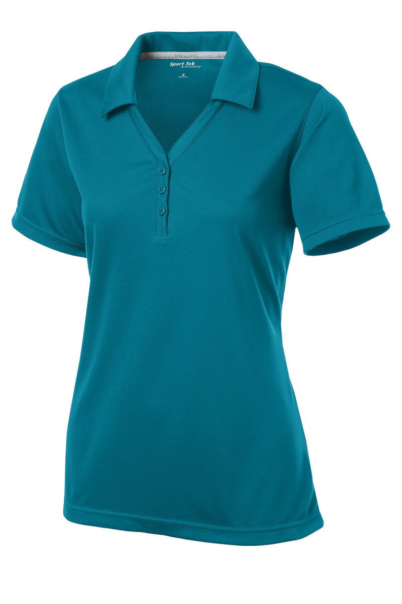 Sport-Tek Women's PosiCharge Micro-Mesh Polo - Blue Wake