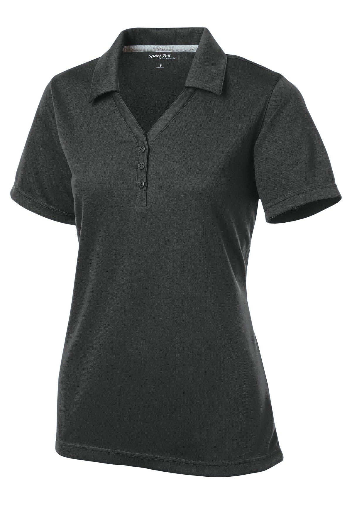 Sport-Tek Women's PosiCharge Micro-Mesh Polo - Iron Grey