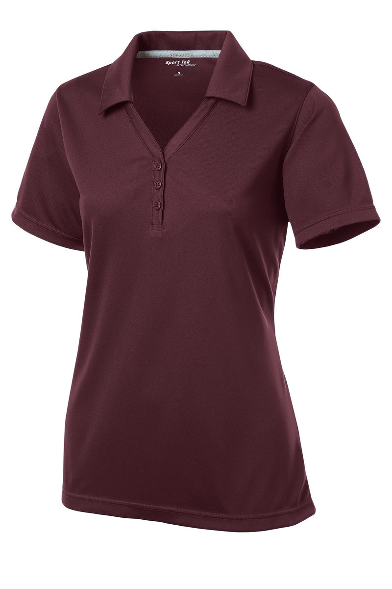 Sport-Tek Women's PosiCharge Micro-Mesh Polo - Maroon