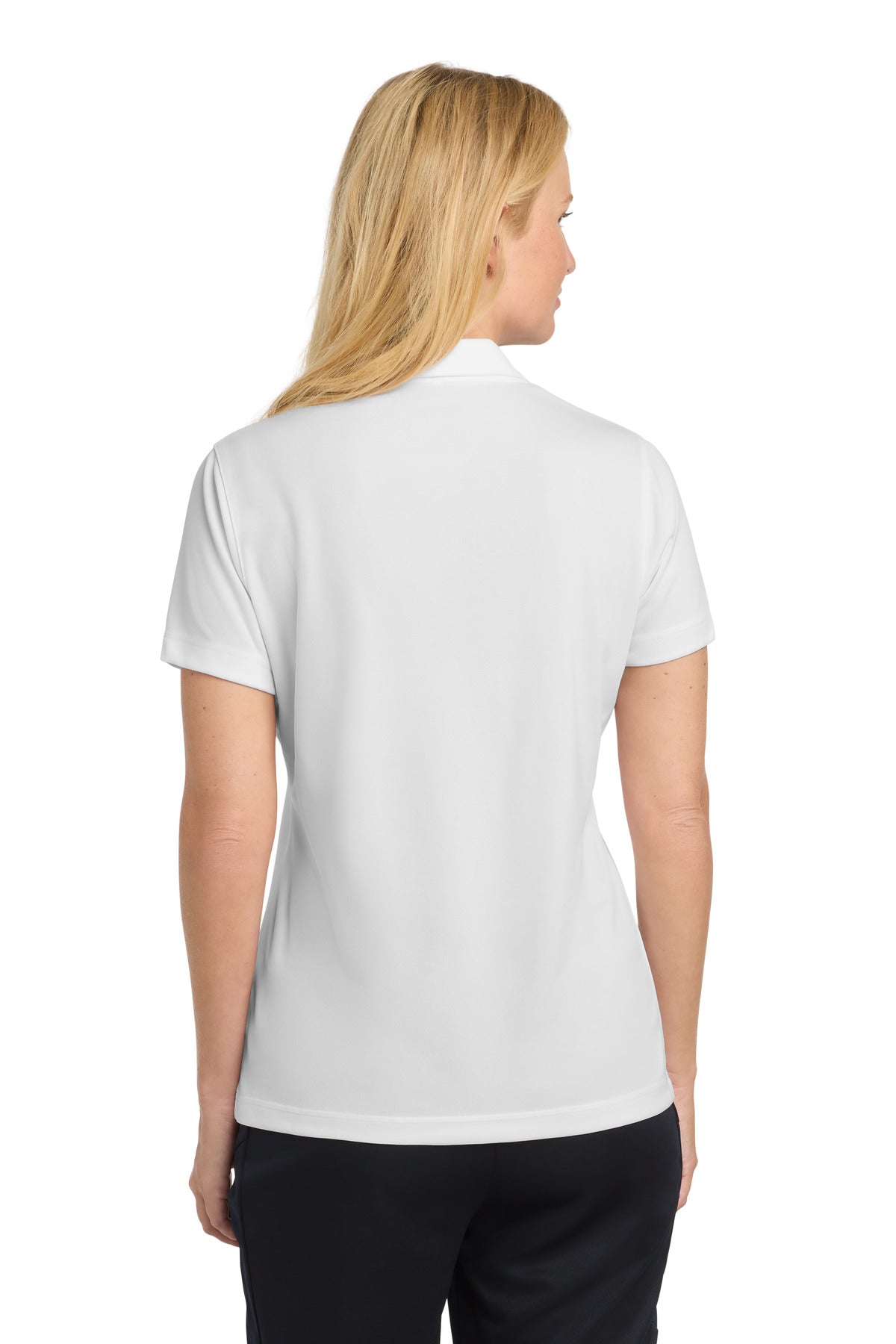 Sport-Tek Women's PosiCharge Micro-Mesh Polo - White