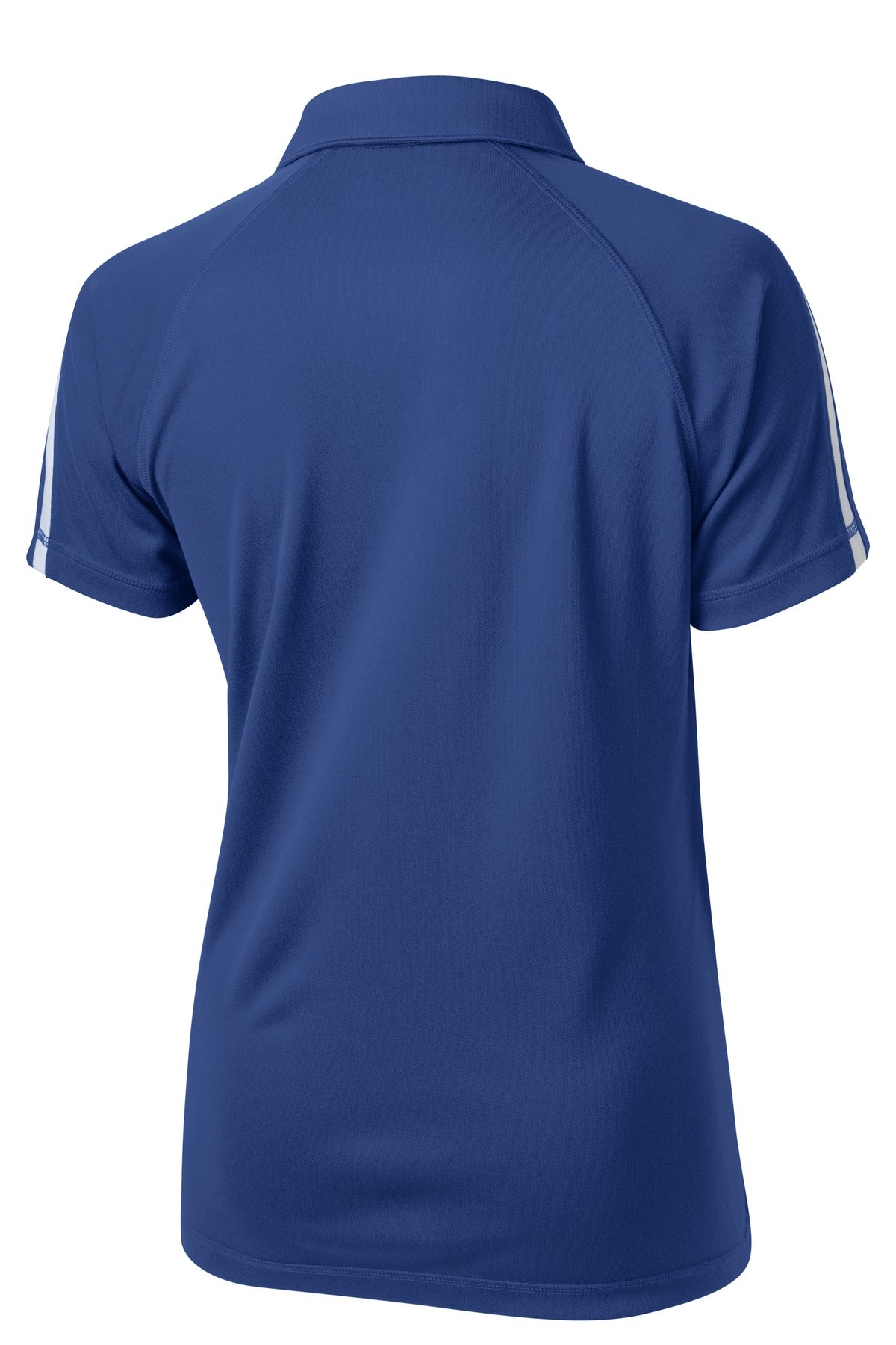 Sport-Tek Women's PosiCharge Micro-Mesh Colorblock Polo - True Royal/ White