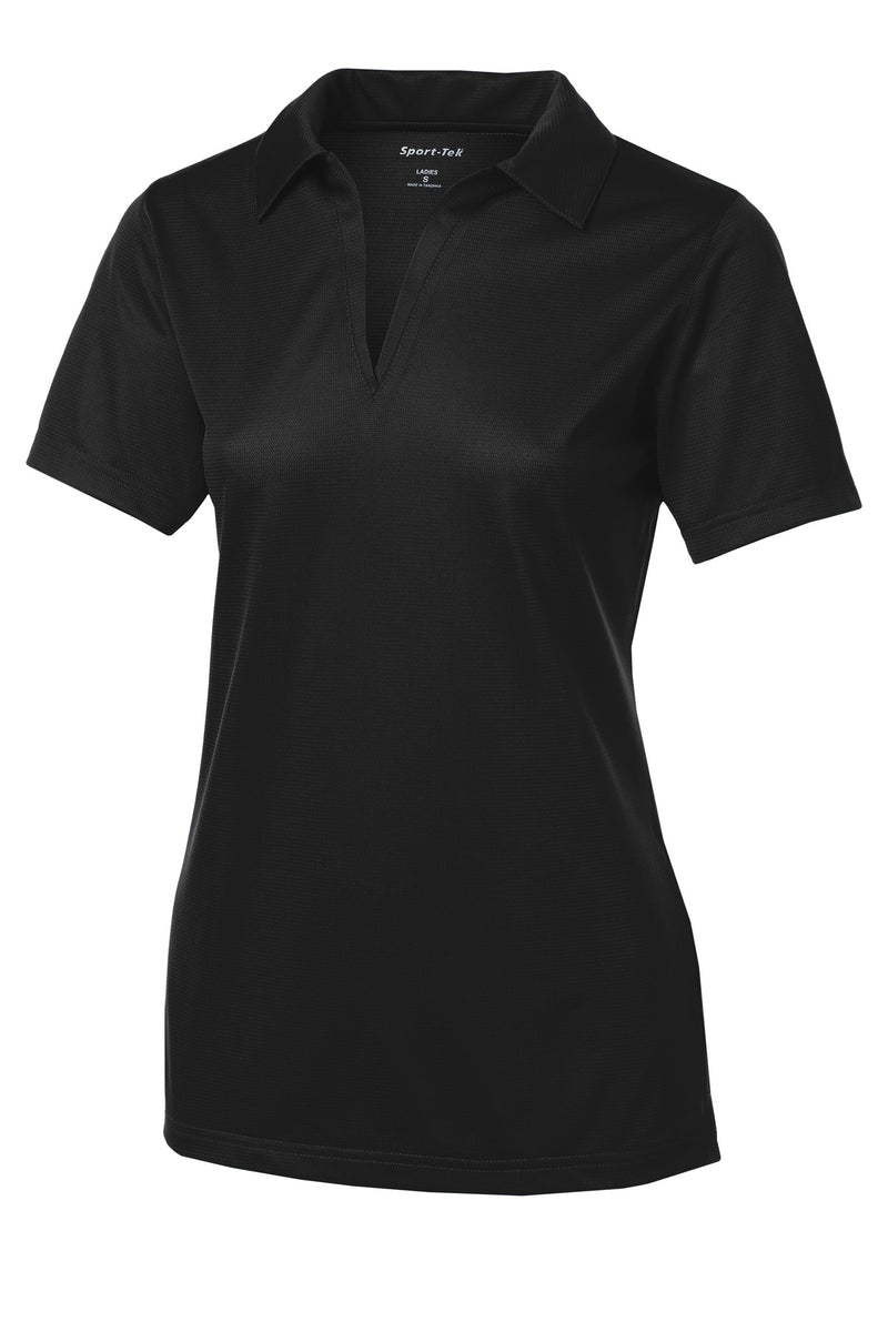 Sport-Tek Women's PosiCharge Active Textured Polo - Black
