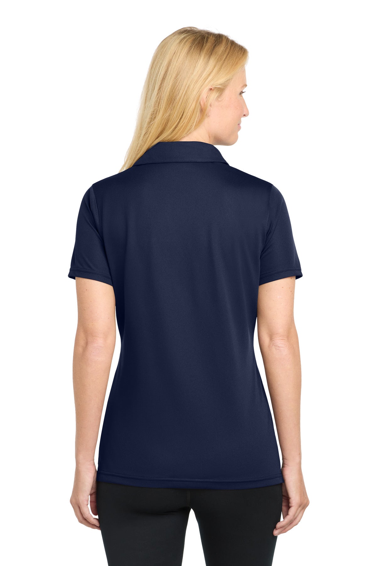 Sport-Tek Women's PosiCharge Active Textured Polo - True Navy