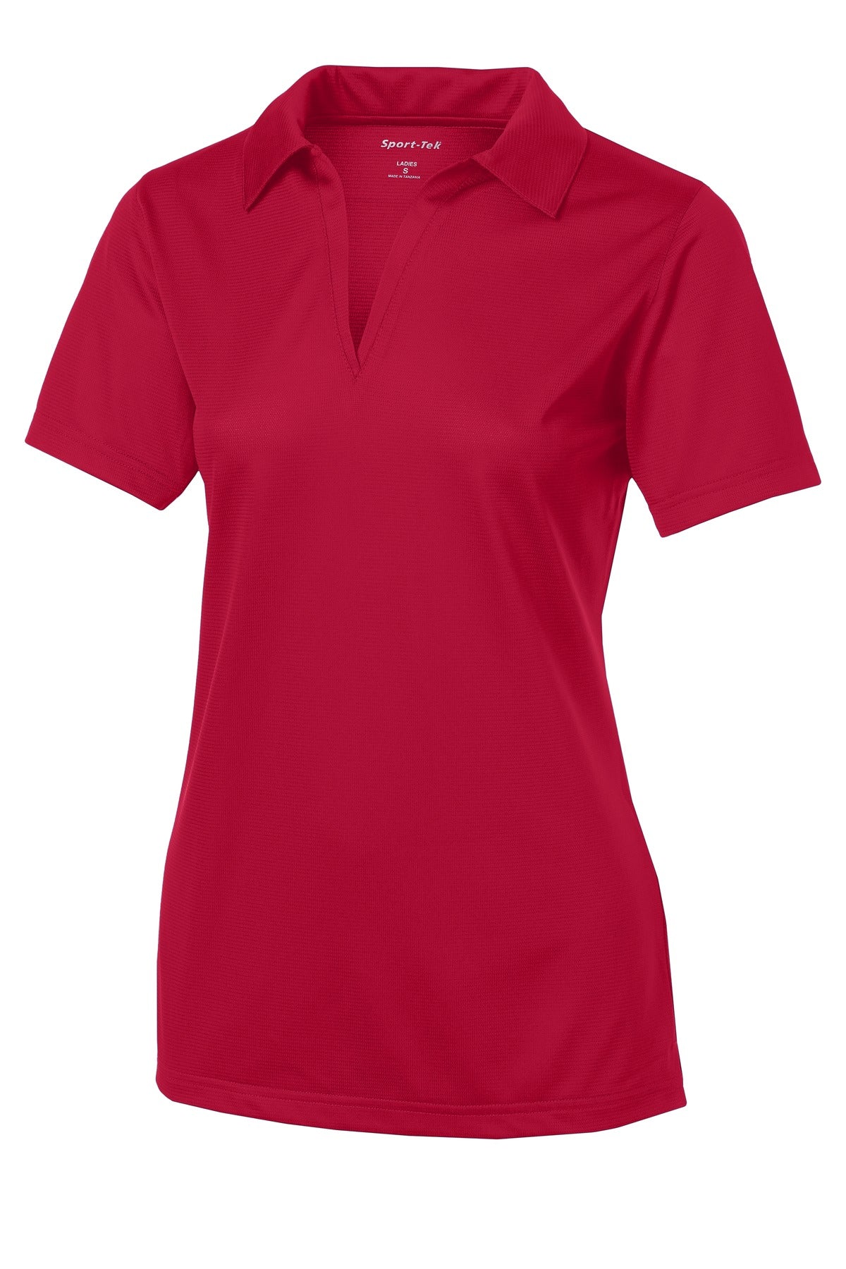 Sport-Tek Women's PosiCharge Active Textured Polo - True Red