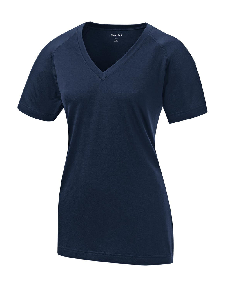 Sport-Tek Women's Ultimate Performance V-Neck - True Navy