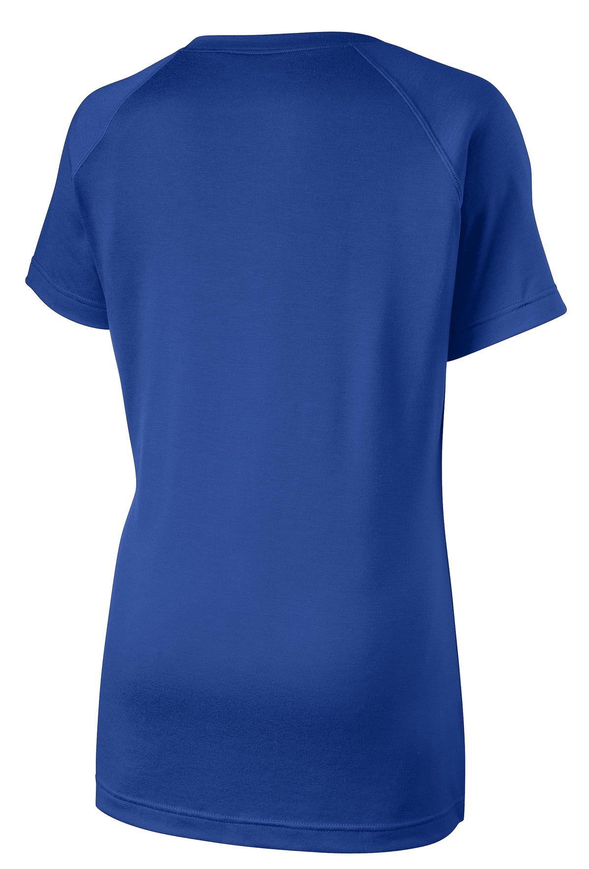 Sport-Tek Women's Ultimate Performance V-Neck - True Royal