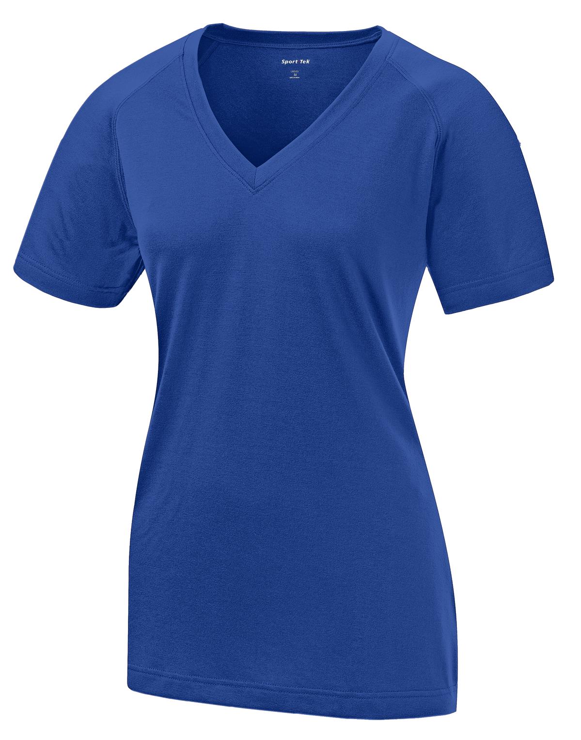 Sport-Tek Women's Ultimate Performance V-Neck - True Royal