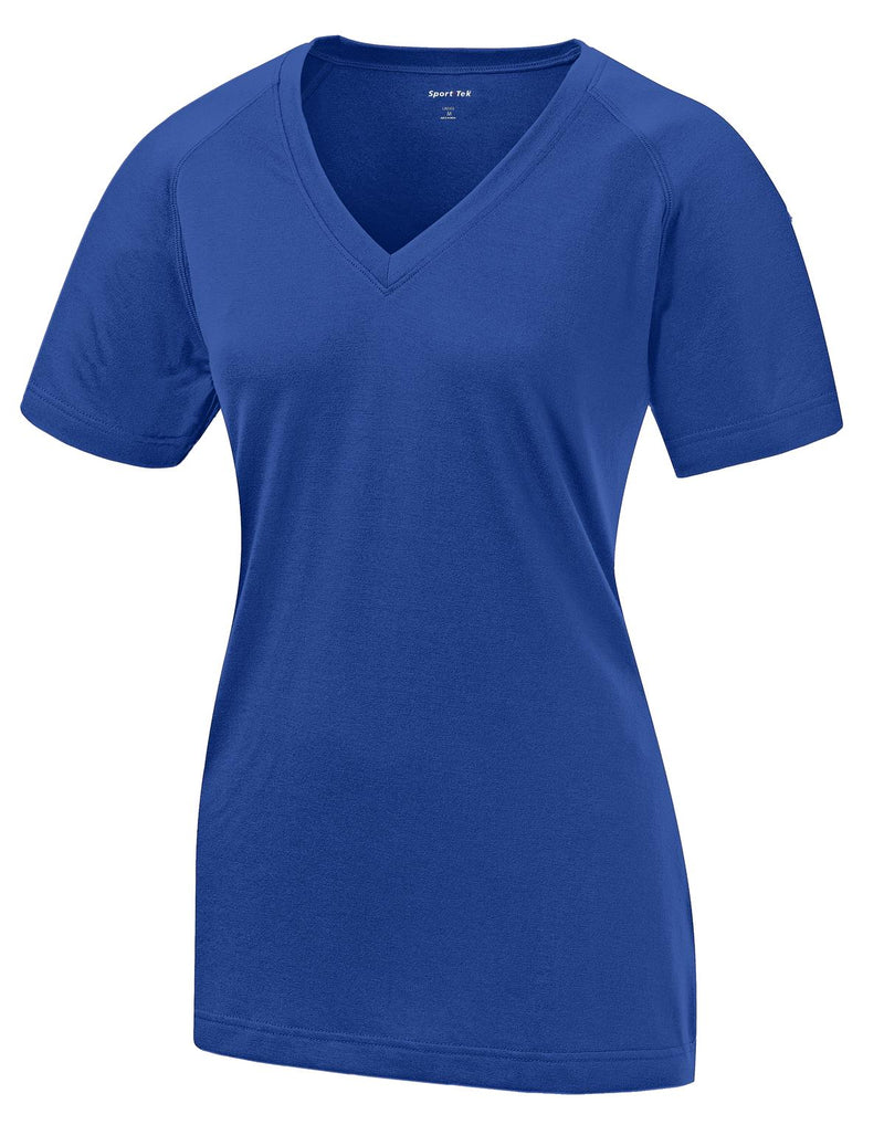 Sport-Tek Women's Ultimate Performance V-Neck - True Royal
