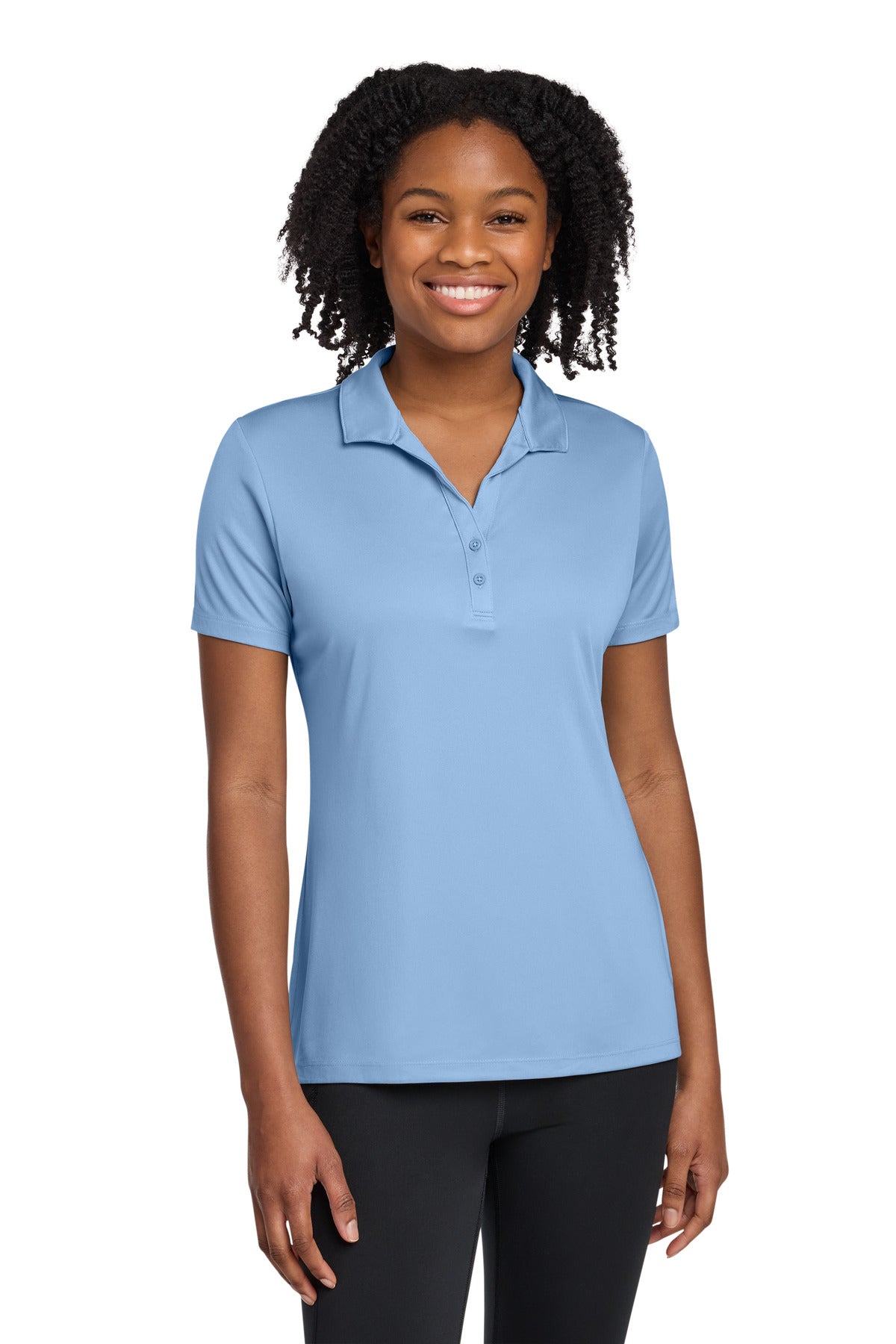 Sport-Tek Women's PosiCharge Re-Compete Polo - Carolina Blue