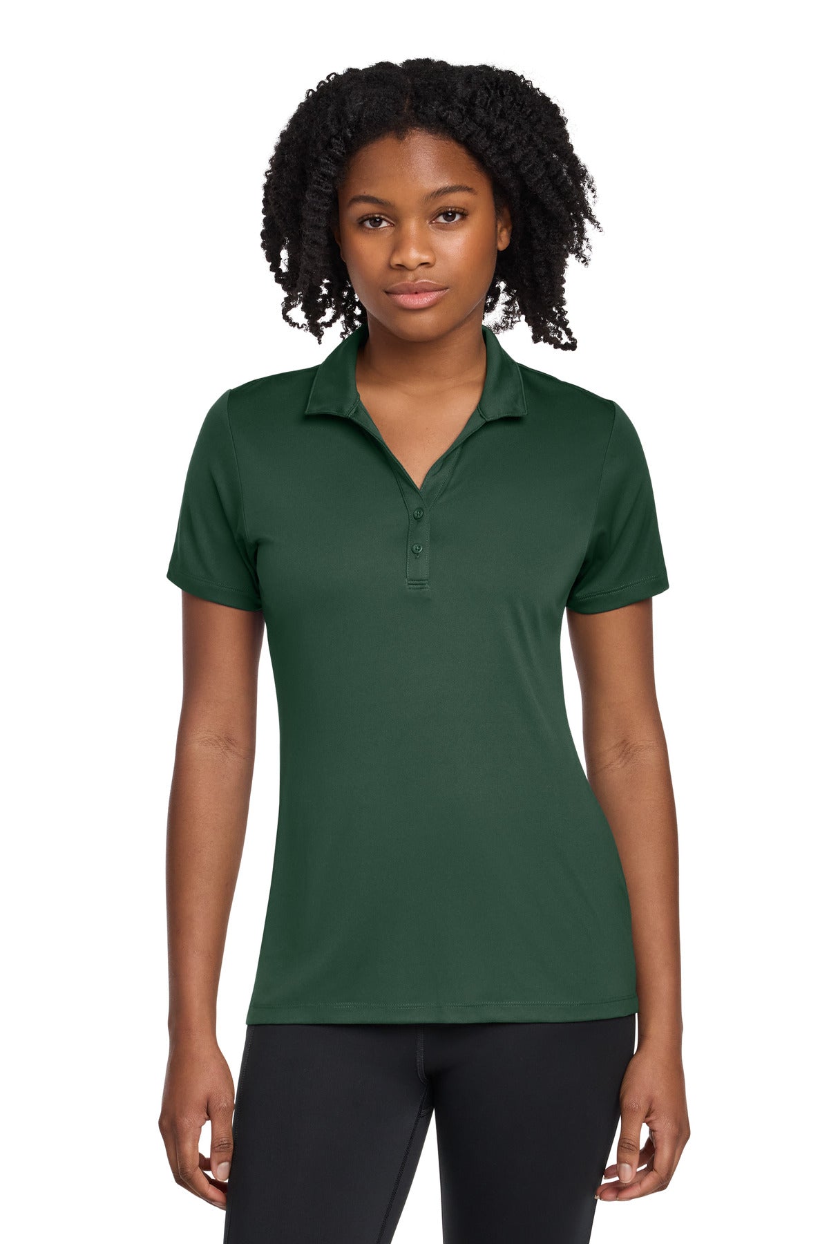 Sport-Tek Women's PosiCharge Re-Compete Polo - Forest Green