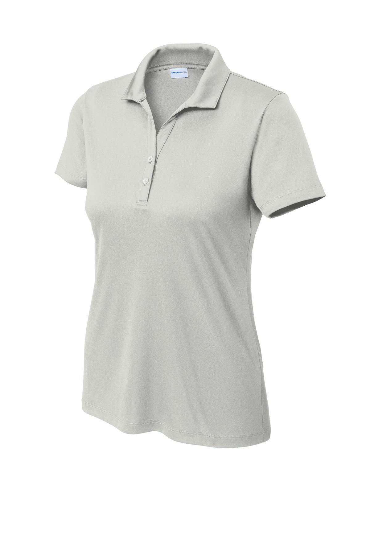 Sport-Tek Women's PosiCharge Re-Compete Polo - Silver