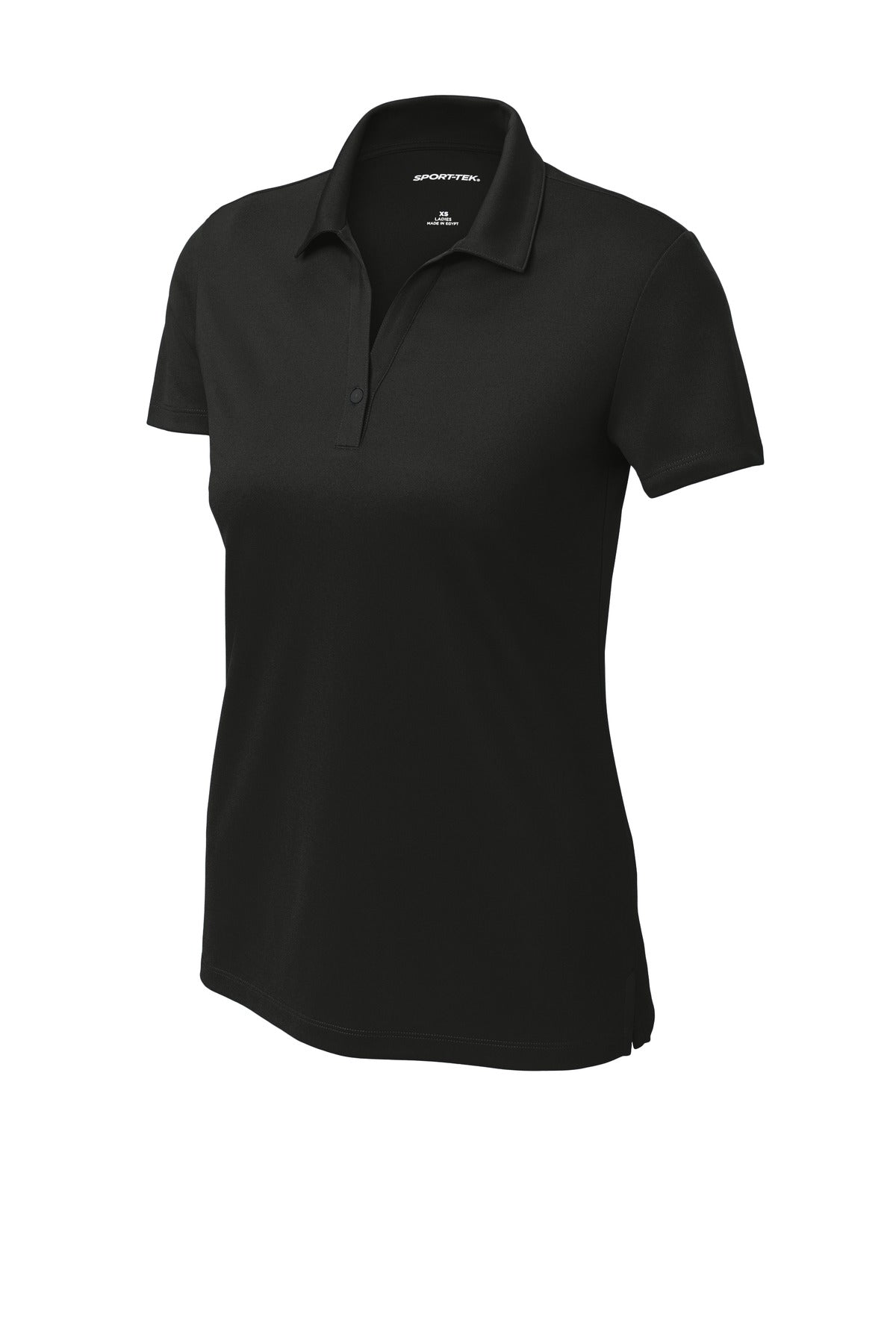 Sport-Tek Women's UV Micropique Polo - Black