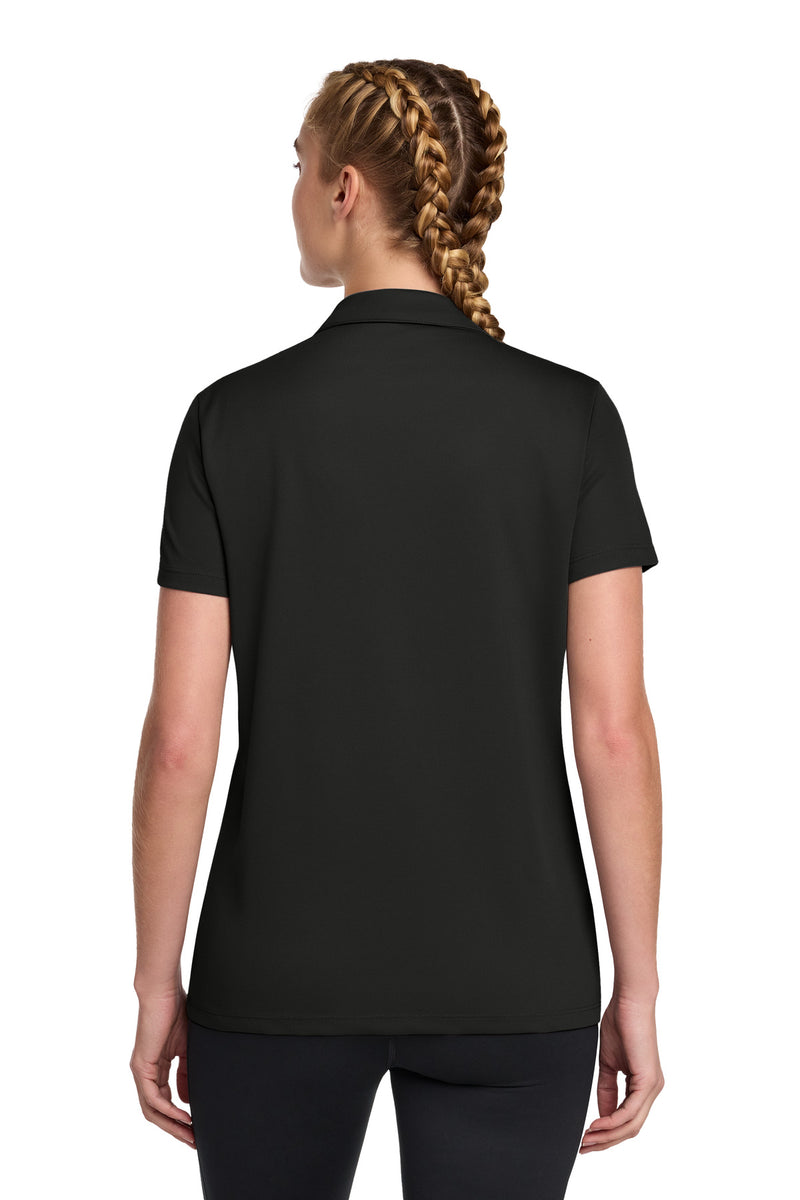 Sport-Tek Women's UV Micropique Polo - Black