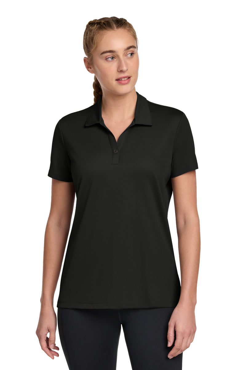 Sport-Tek Women's UV Micropique Polo - Black