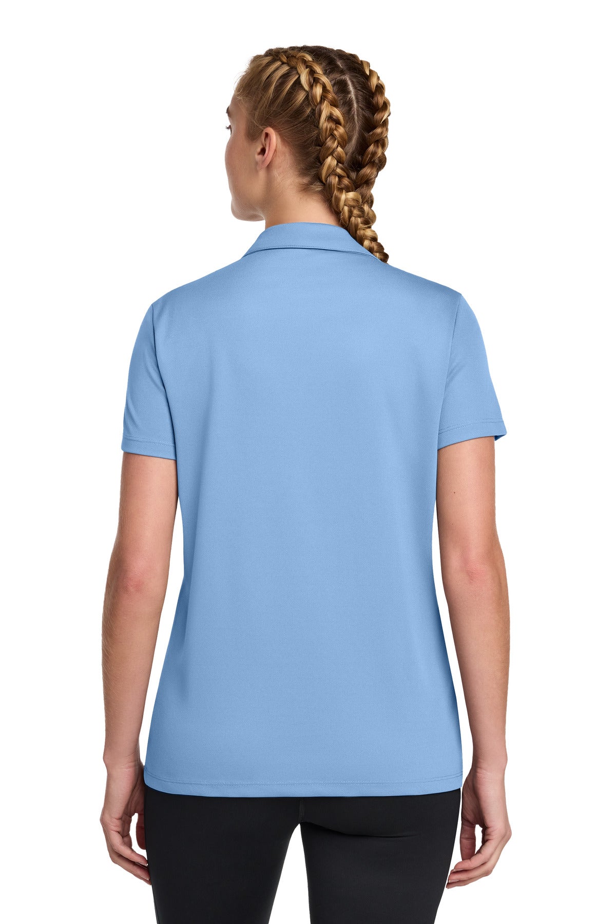 Sport-Tek Women's UV Micropique Polo - Carolina Blue