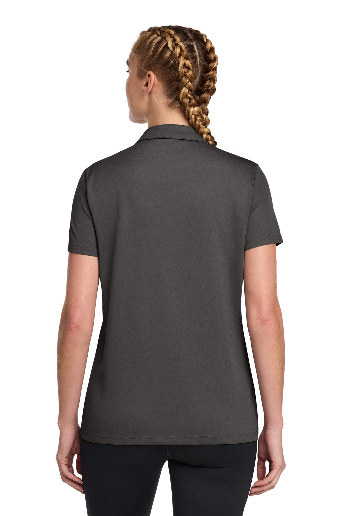Sport-Tek Women's UV Micropique Polo - Graphite