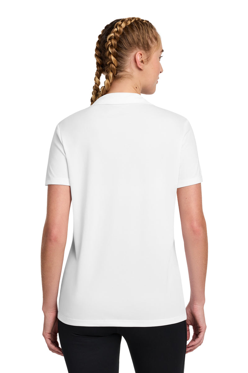 Sport-Tek Women's UV Micropique Polo - White