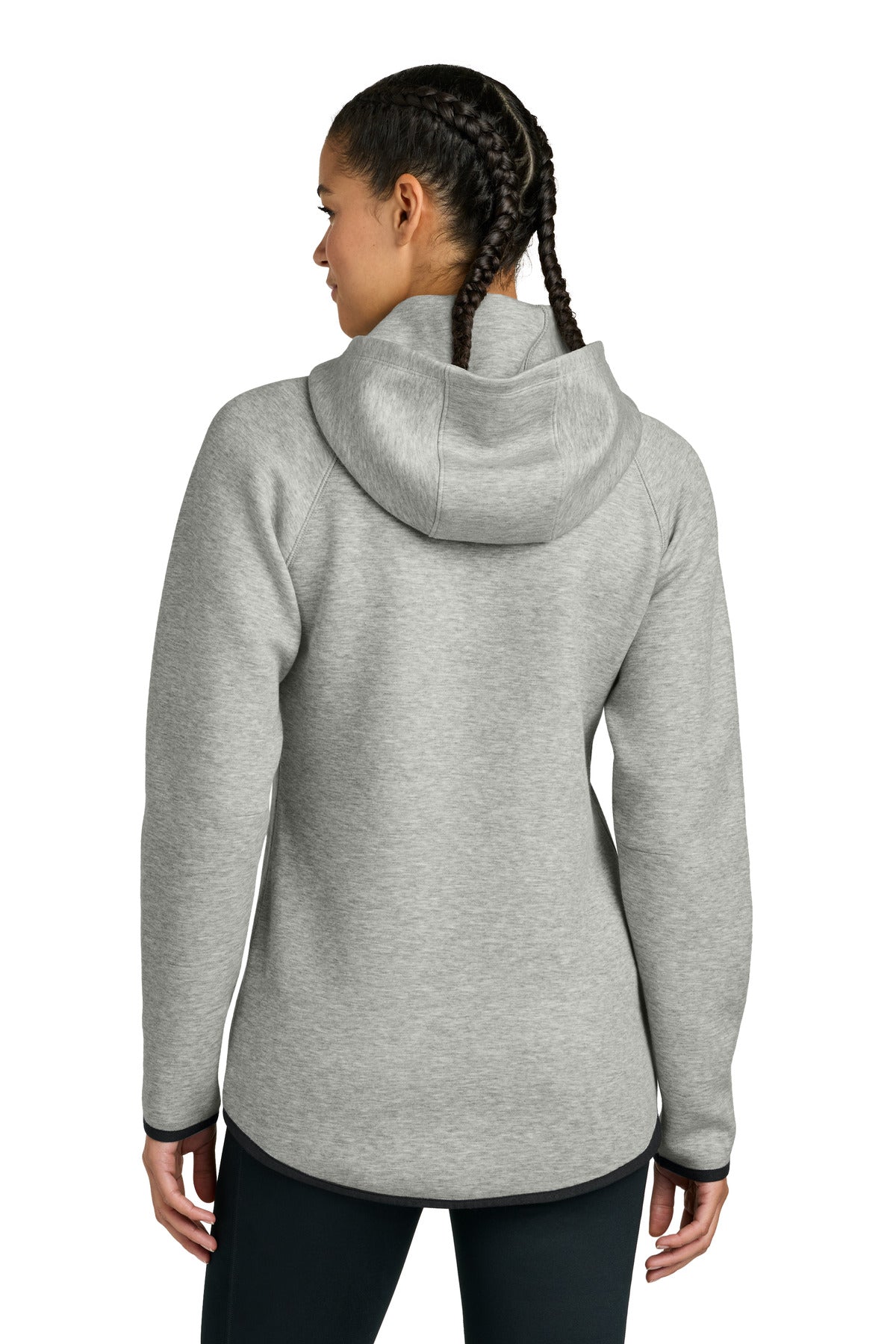 Sport-Tek Women's Phenom Full-Zip Hoodie - Athletic Heather