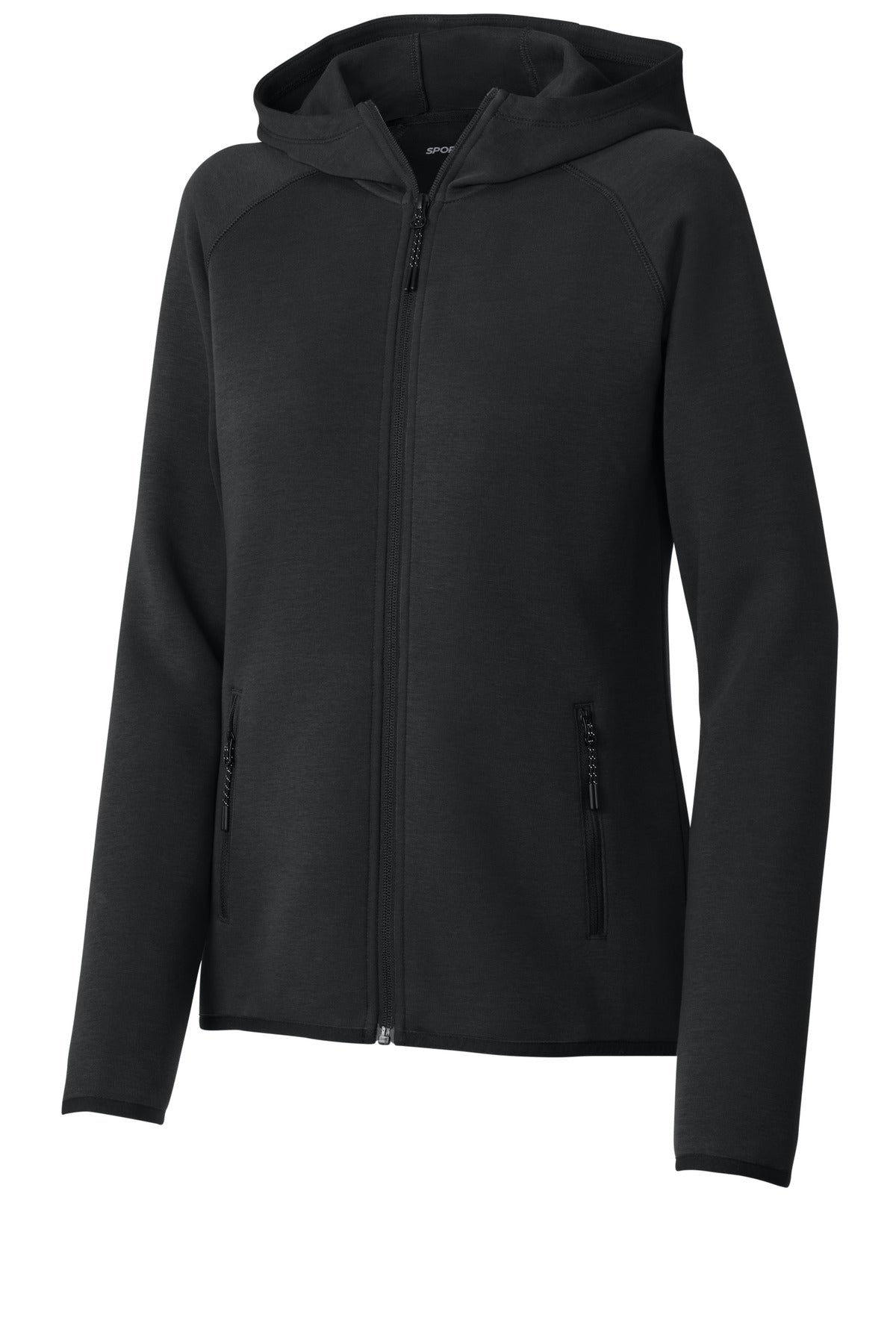 Sport-Tek Women's Phenom Full-Zip Hoodie - Black
