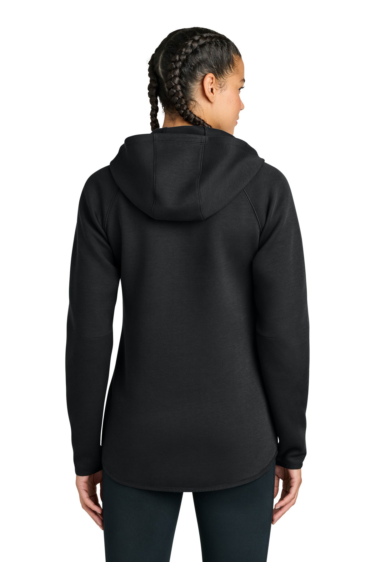 Sport-Tek Women's Phenom Full-Zip Hoodie - Black