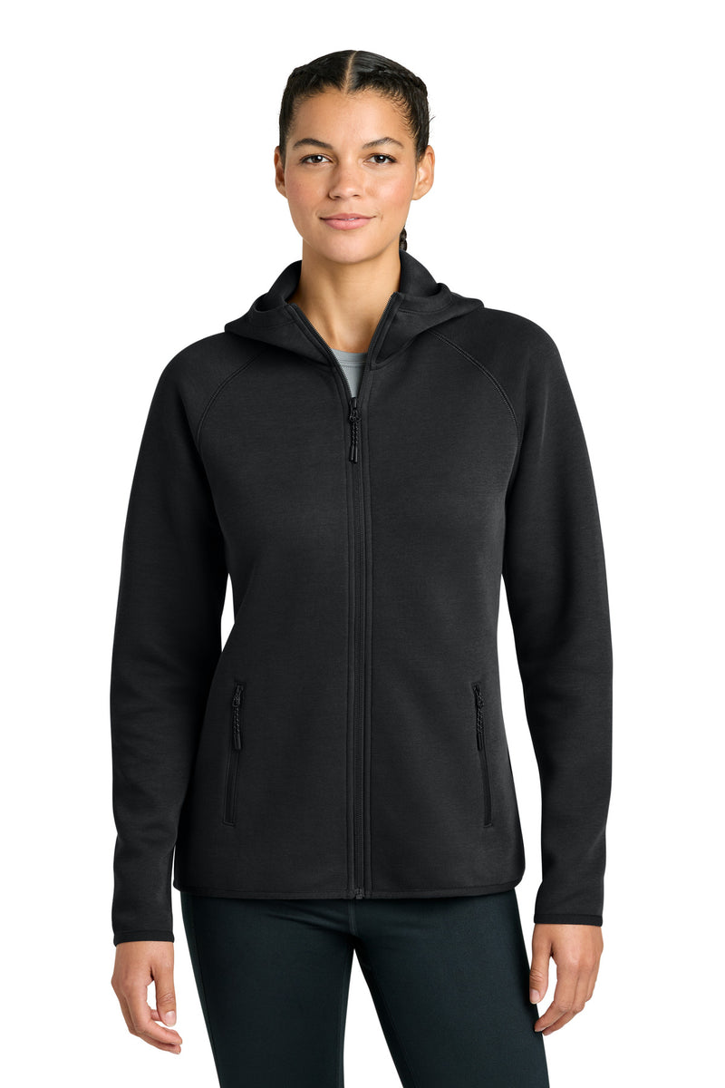 Sport-Tek Women's Phenom Full-Zip Hoodie - Black