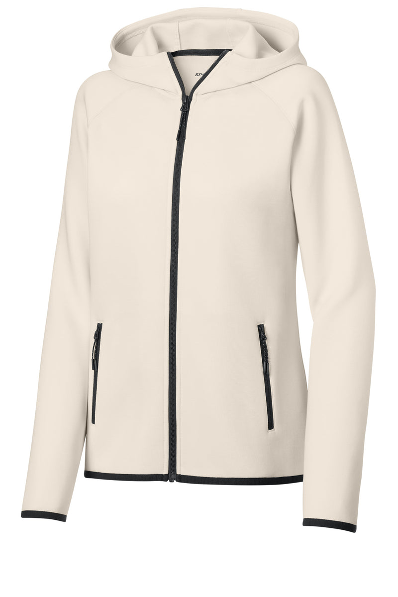 Sport-Tek Women's Phenom Full-Zip Hoodie - Ecru