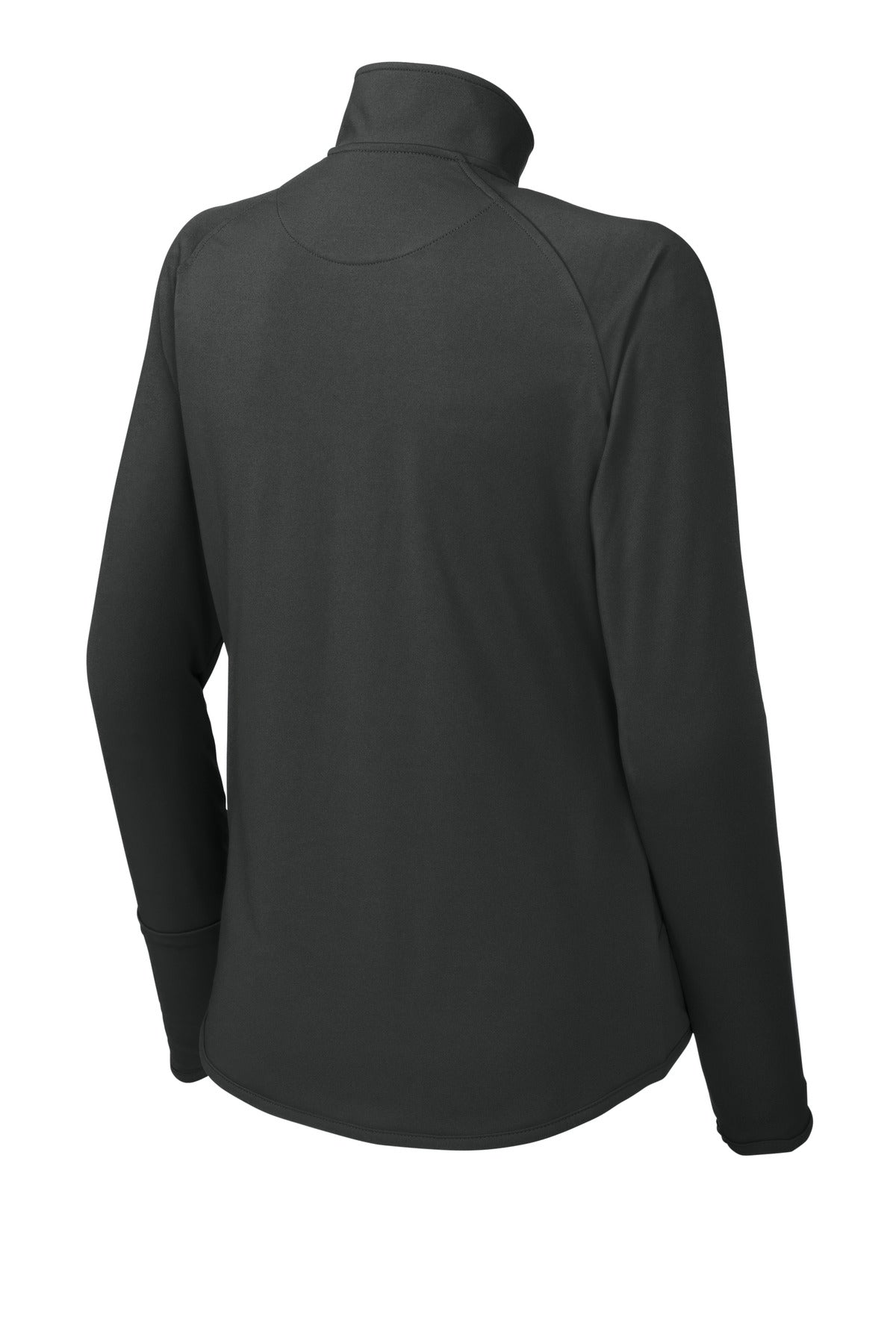 Sport-Tek Women's Sport-Wick Stretch 1/4-Zip Pullover - Charcoal Grey