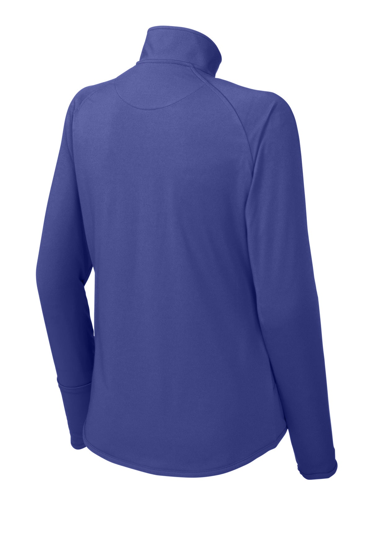 Sport-Tek Women's Sport-Wick Stretch 1/4-Zip Pullover - Iris Purple