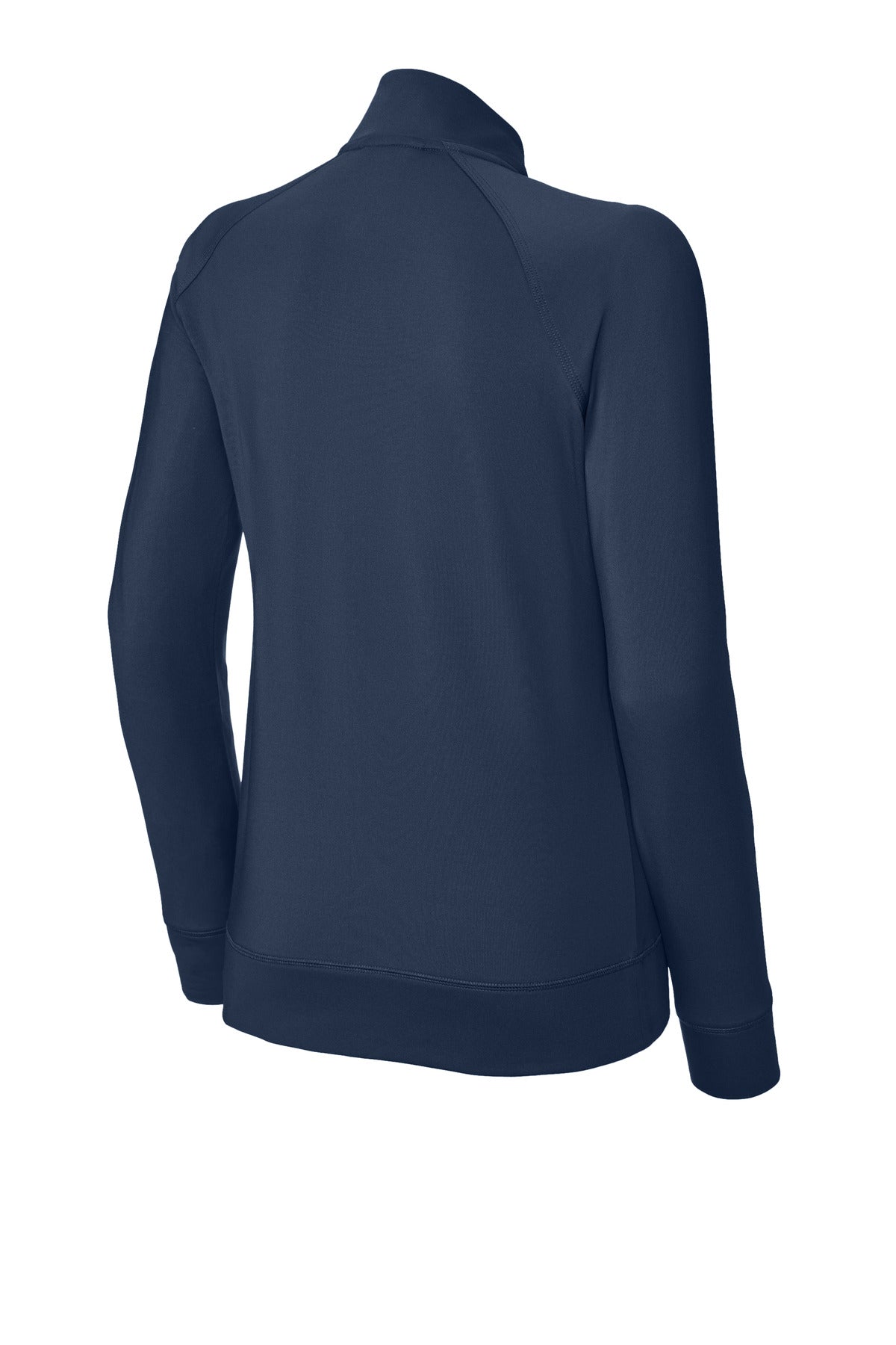 Sport-Tek Women's Sport-Wick Stretch Full-Zip Cadet Jacket - True Navy