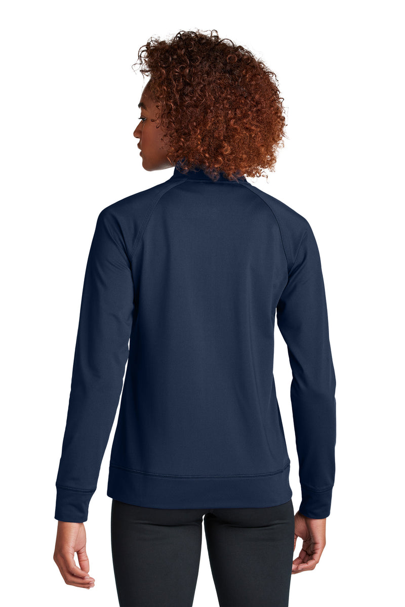 Sport-Tek Women's Sport-Wick Stretch Full-Zip Cadet Jacket - True Navy