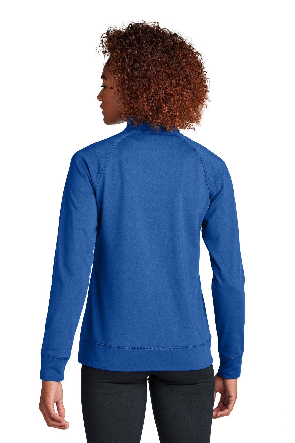 Sport-Tek Women's Sport-Wick Stretch Full-Zip Cadet Jacket - True Royal