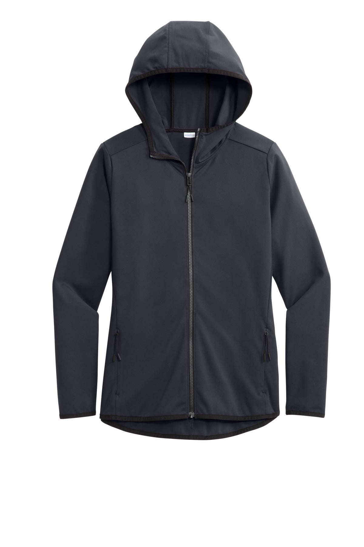 Sport-Tek Women's Circuit Hooded Full-Zip - Graphite