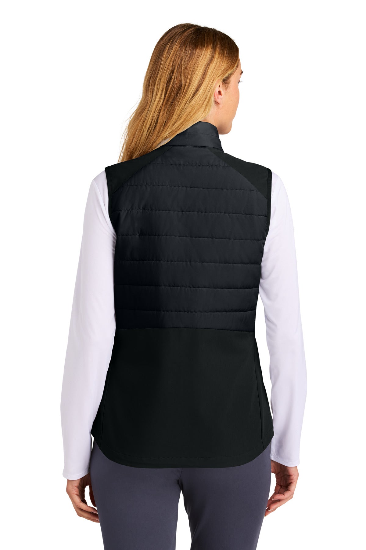 Sport-Tek Women's Teknical Hybrid Vest - Black