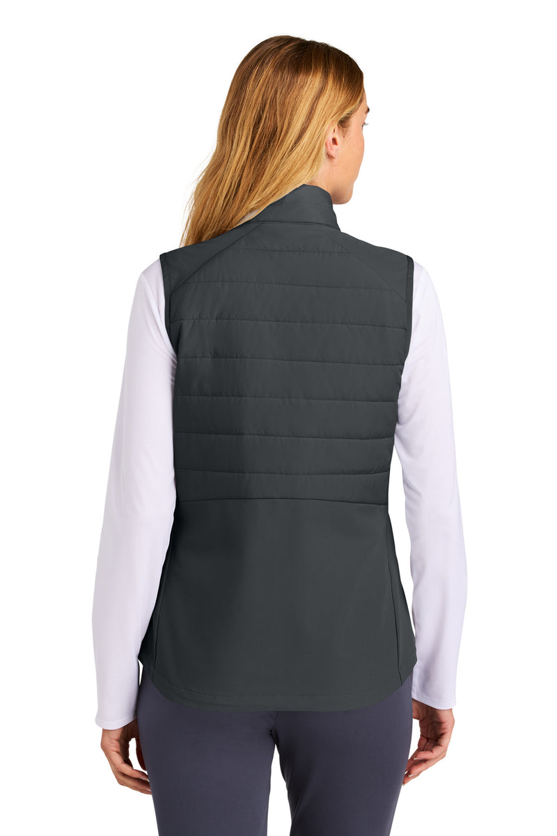 Sport-Tek Women's Teknical Hybrid Vest - Iron Grey
