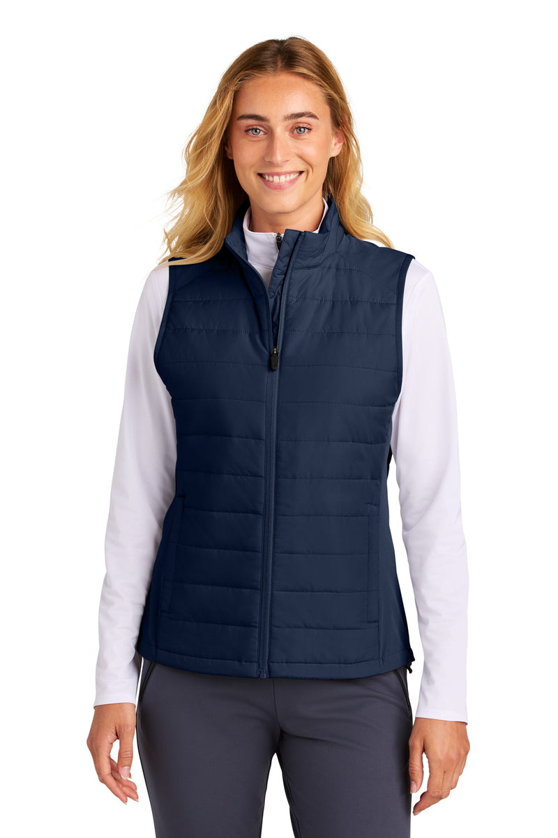 Sport-Tek Women's Teknical Hybrid Vest - True Navy