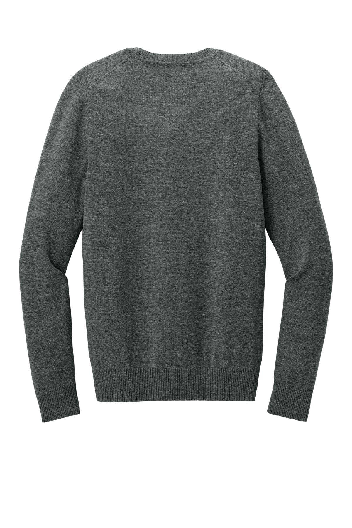 Port Authority Women's Easy Care V-Neck Sweater - Charcoal Heather