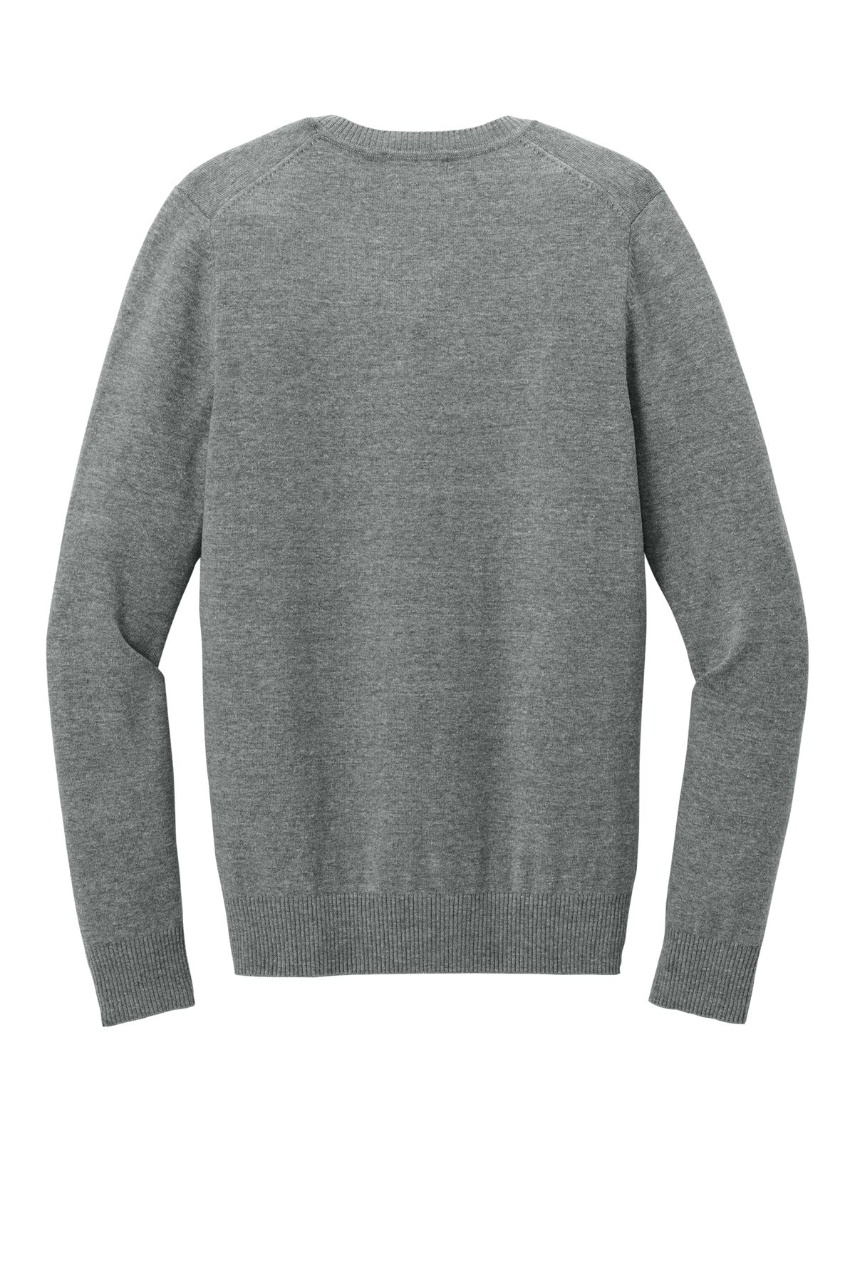 Port Authority Women's Easy Care V-Neck Sweater - Medium Heather Grey