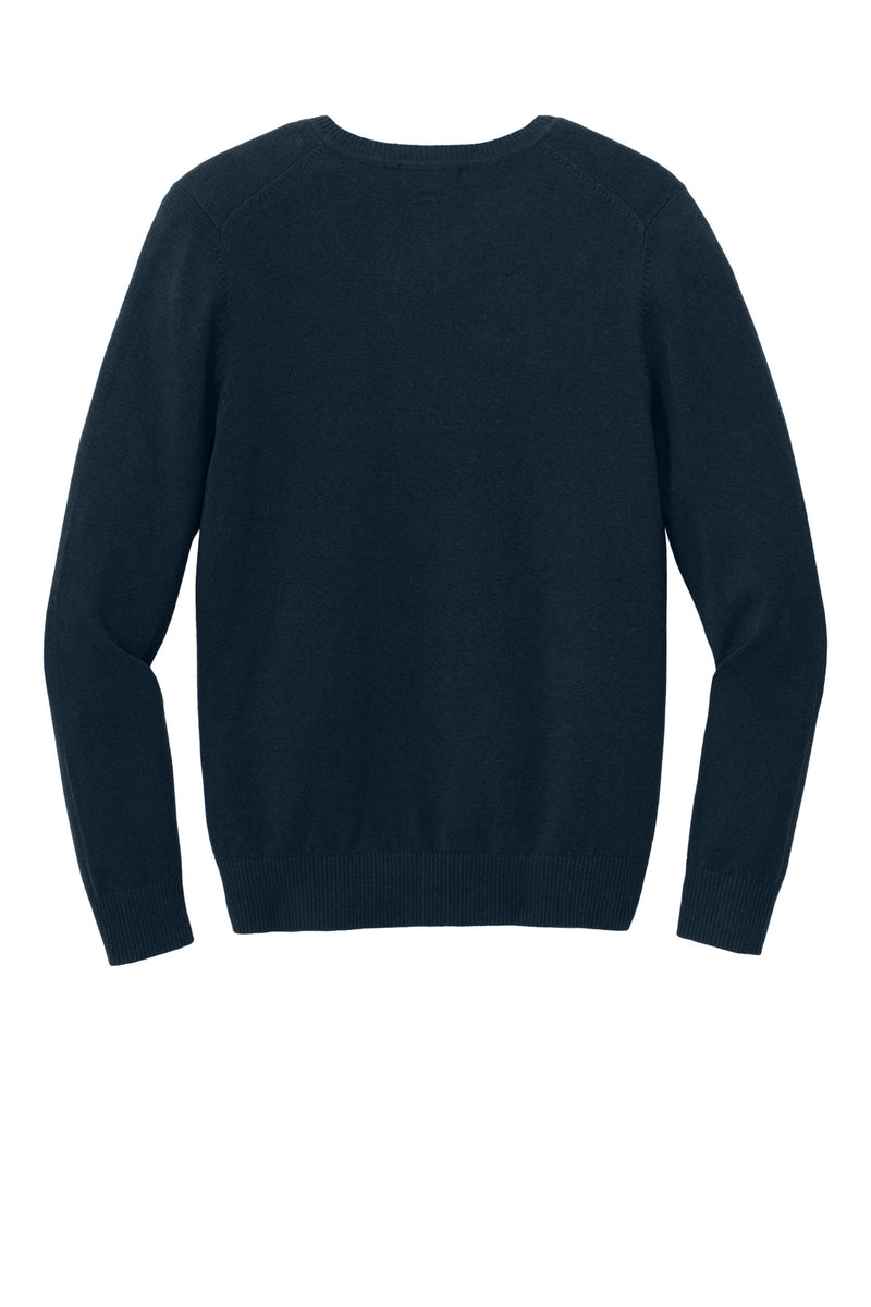 Port Authority Women's Easy Care V-Neck Sweater - River Blue Navy
