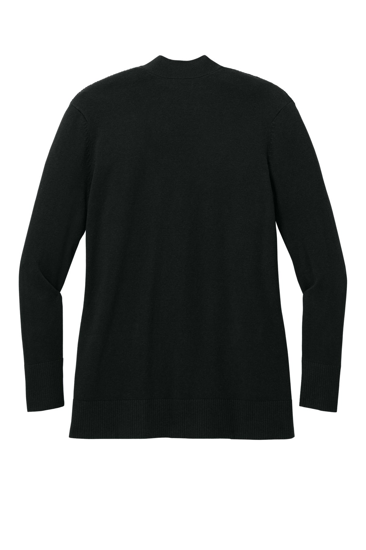 Port Authority Women's Easy Care Open-Front Cardigan Sweater - Deep Black