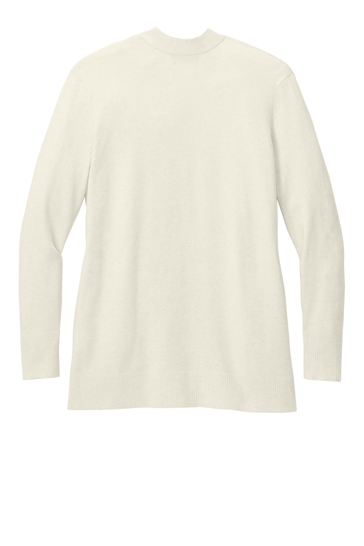 Port Authority Women's Easy Care Open-Front Cardigan Sweater - Oatmeal Heather