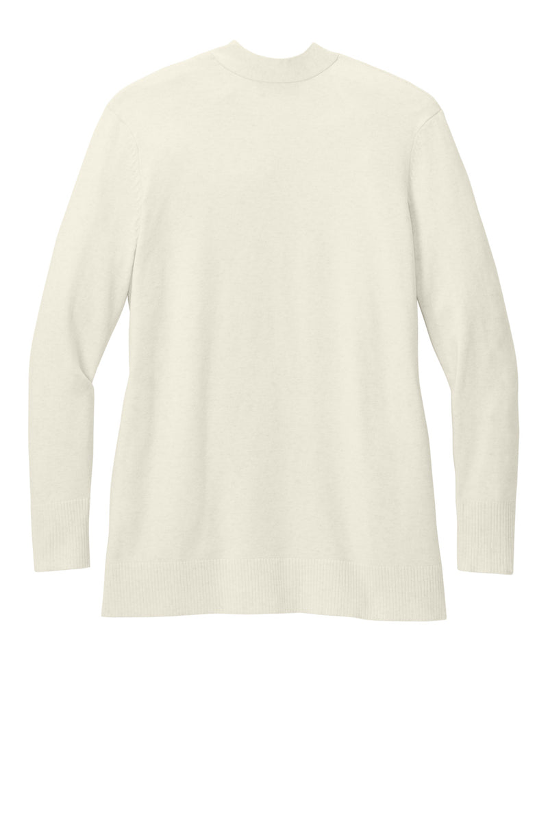 Port Authority Women's Easy Care Open-Front Cardigan Sweater - Oatmeal Heather