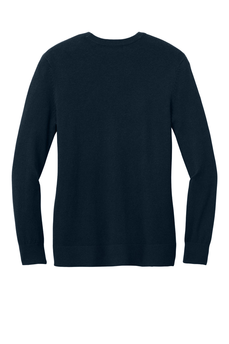 Port Authority Women's Easy Care Button-Up Cardigan Sweater - River Blue Navy