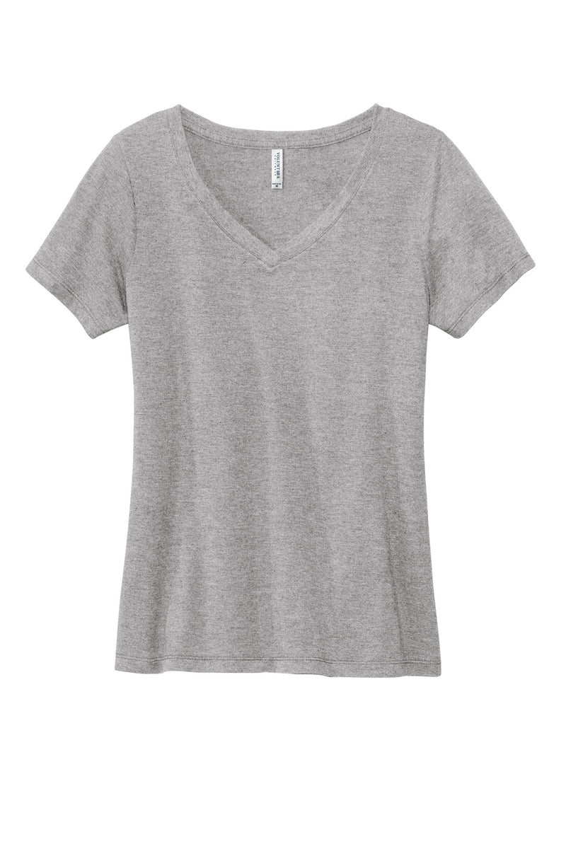 Volunteer Knitwear Women's Daily V-Neck Tee - Athletic Heather