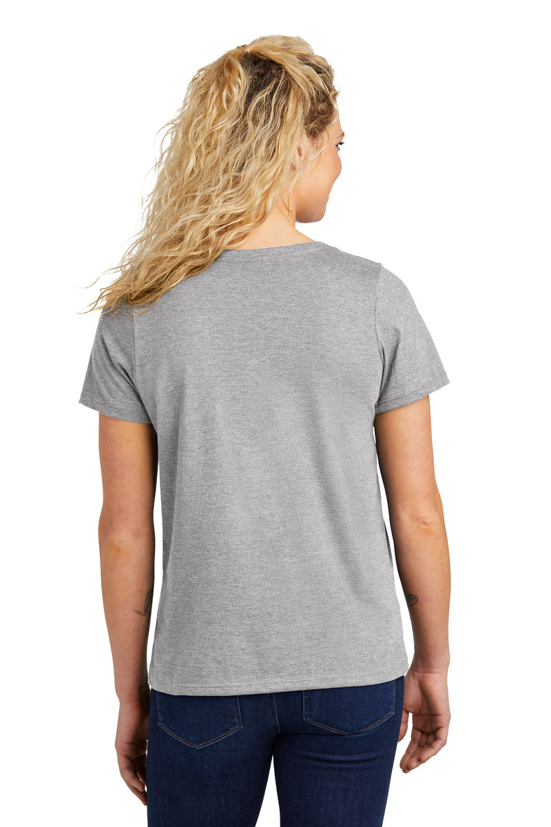 Volunteer Knitwear Women's Daily V-Neck Tee - Athletic Heather