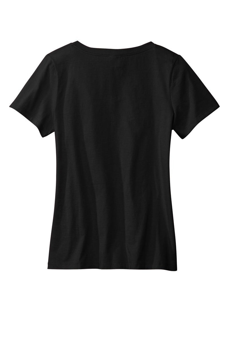 Volunteer Knitwear Women's Daily V-Neck Tee - Deep Black